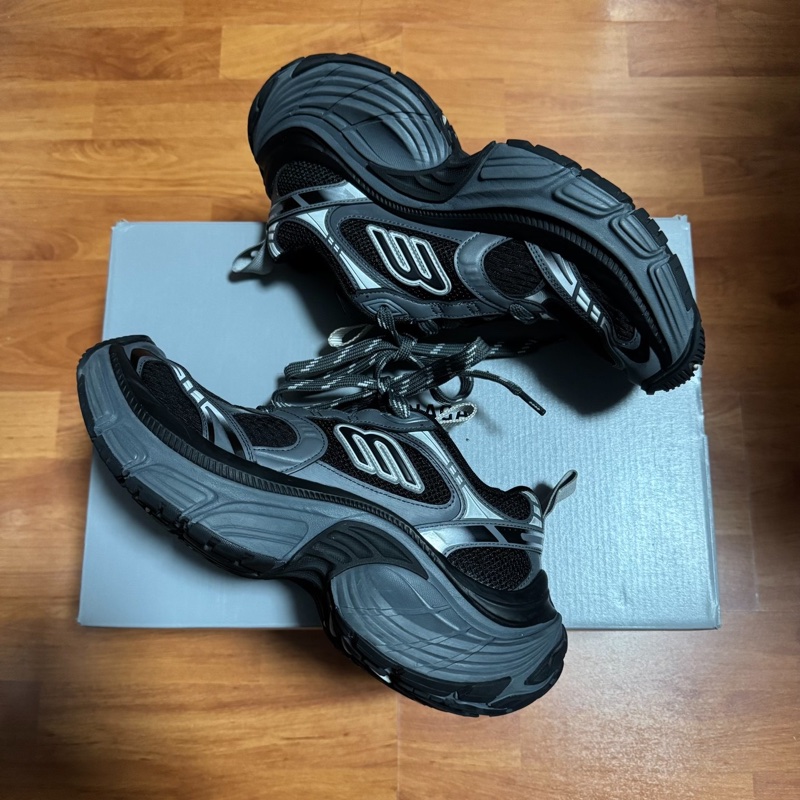 Balenciaga巴黎世家6XL 厚底低幫老爹鞋 男款 黑色 41碼-7
