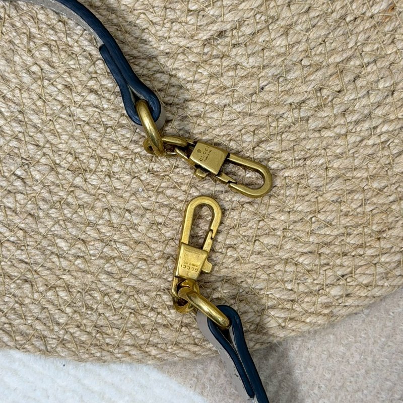 （全新✨適合送禮🎁）🏷Gucci 古馳．Mini Tote 琴譜包 燕麥色-21