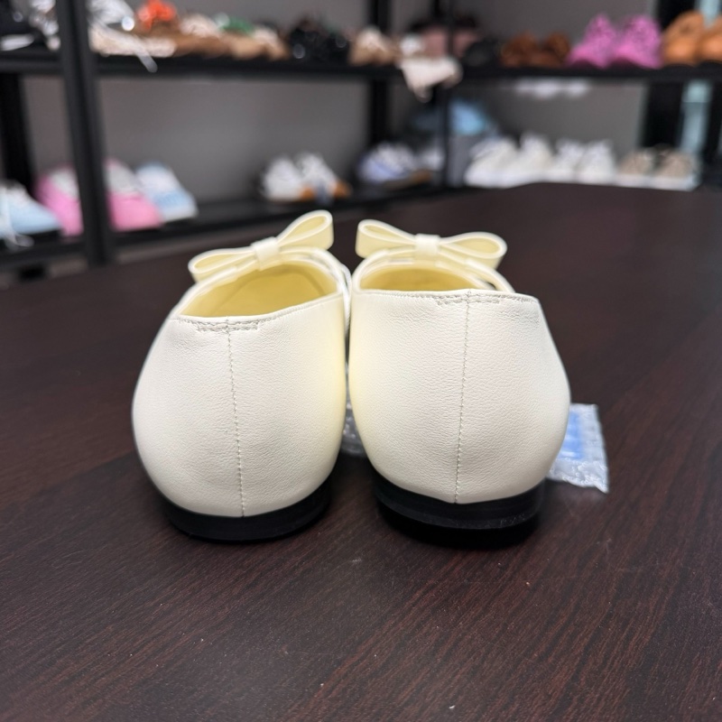 Chanel 25B 蝴蝶結羊皮漆皮瑪麗珍鞋 38碼-2