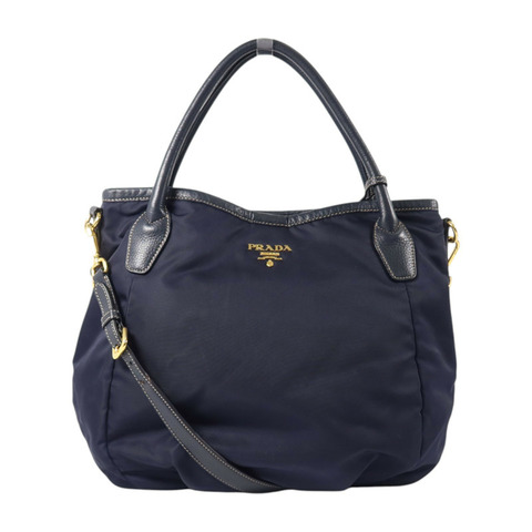 PRADA 尼龍2Way shoulder Bag手挽肩背兩用袋