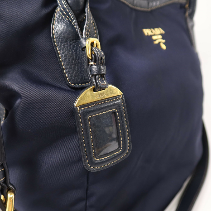 PRADA 尼龍2Way shoulder Bag手挽肩背兩用袋-7