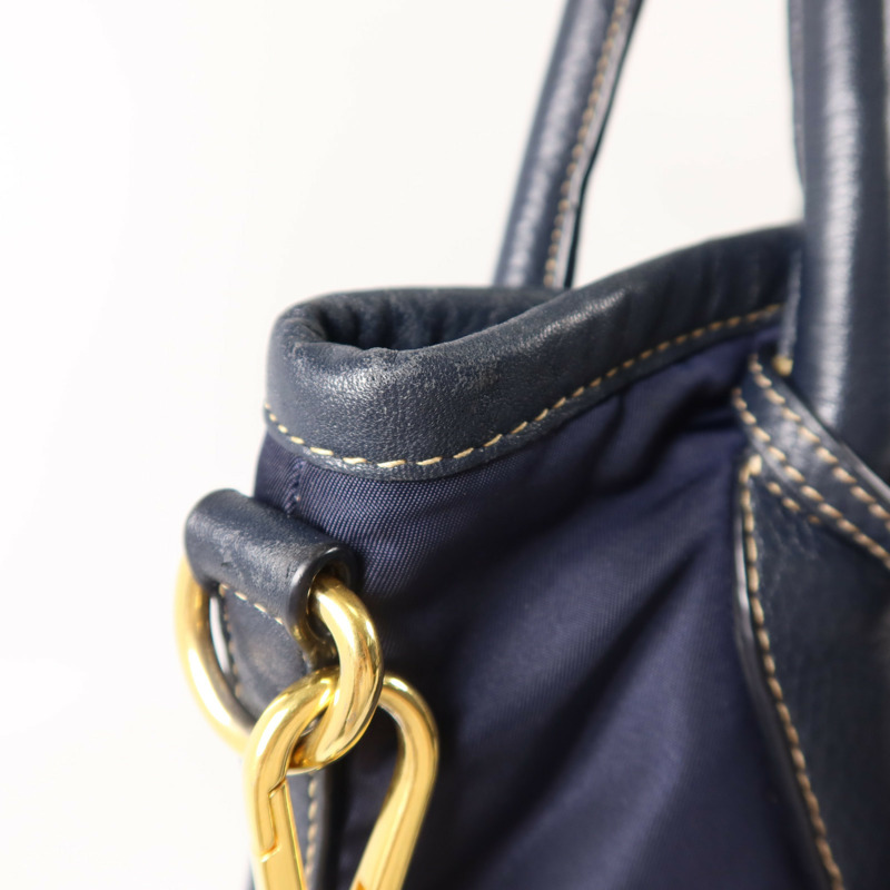 PRADA 尼龍2Way shoulder Bag手挽肩背兩用袋-16