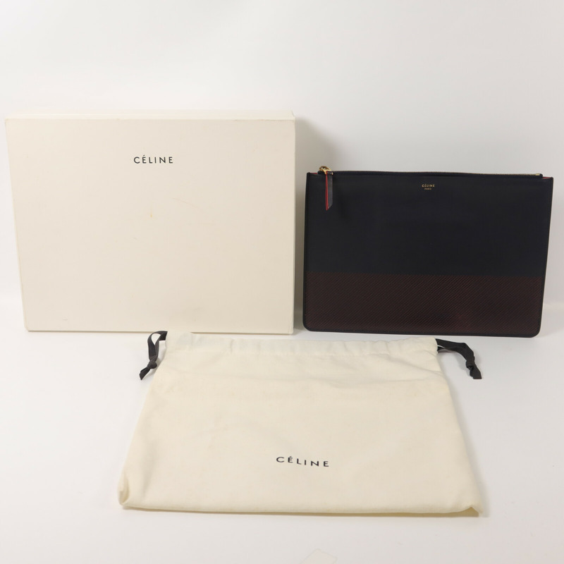 CELINE 牛皮皮革Clutch手拿包-8