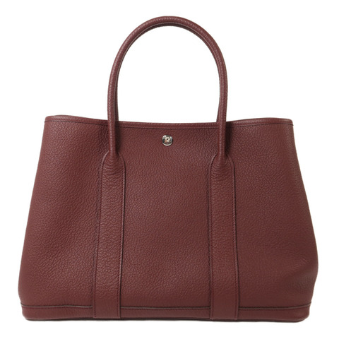 HERMES Negonda皮革Garden Party PM手挽袋Rough H