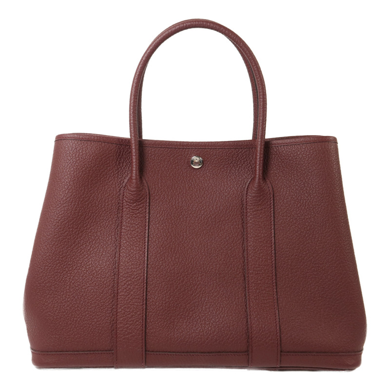 HERMES Negonda皮革Garden Party PM手挽袋Rough H-1
