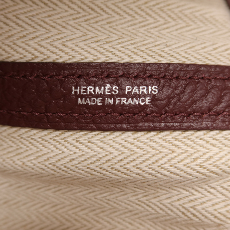 HERMES Negonda皮革Garden Party PM手挽袋Rough H-5