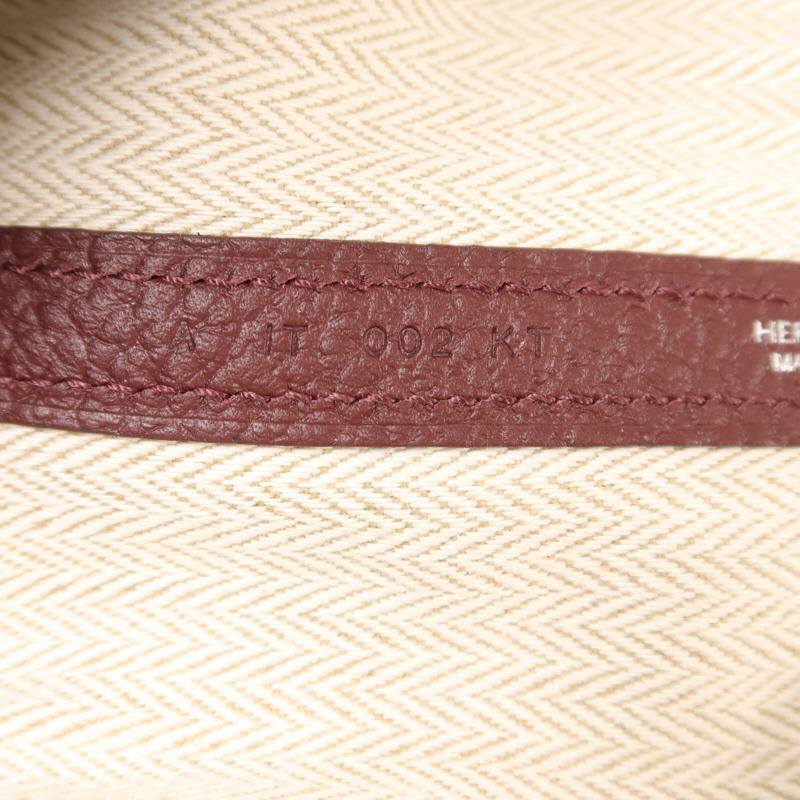 HERMES Negonda皮革Garden Party PM手挽袋Rough H-6