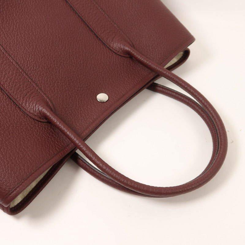 HERMES Negonda皮革Garden Party PM手挽袋Rough H-7