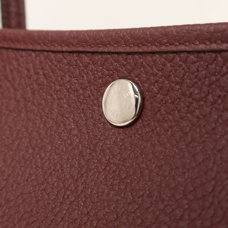 HERMES Negonda皮革Garden Party PM手挽袋Rough H-9