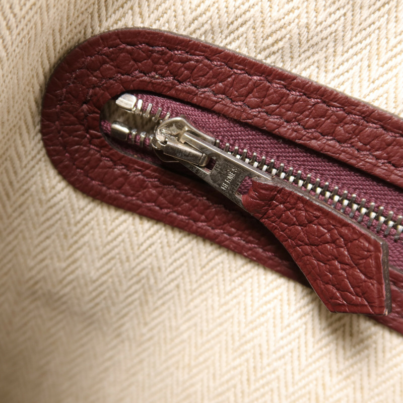 HERMES Negonda皮革Garden Party PM手挽袋Rough H-10