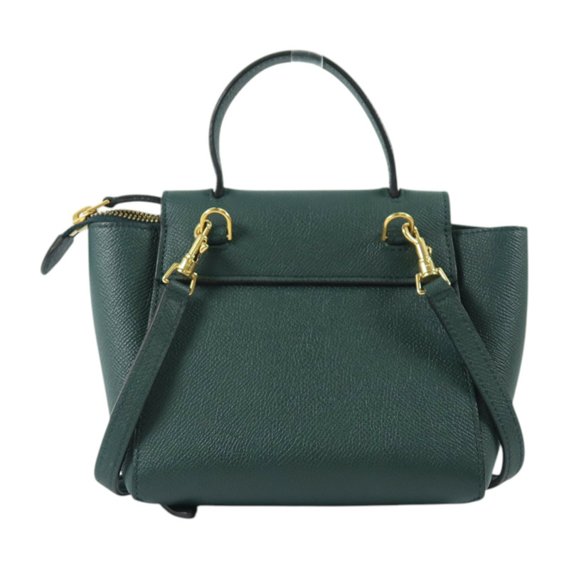 CELINE 牛皮皮革Pico Belt Bag金扣手挽肩背兩用袋-1