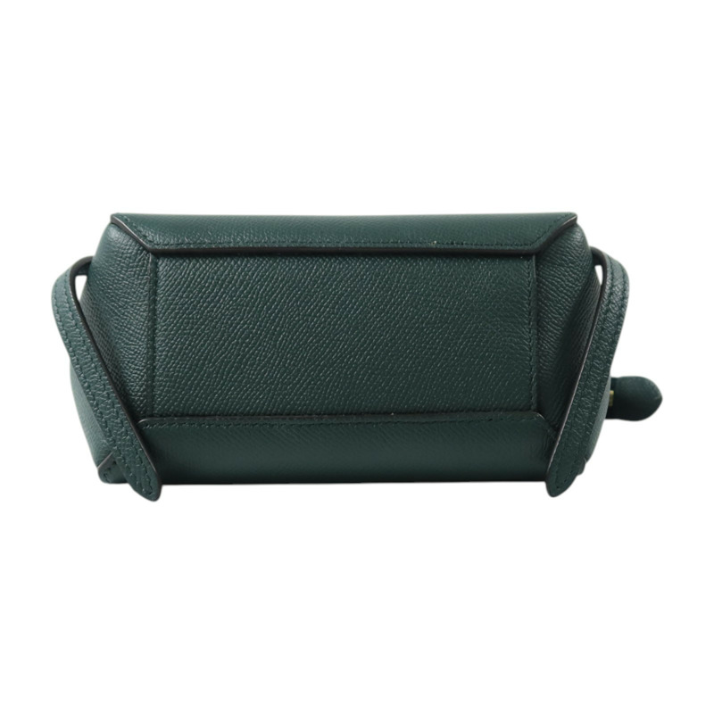 CELINE 牛皮皮革Pico Belt Bag金扣手挽肩背兩用袋-3