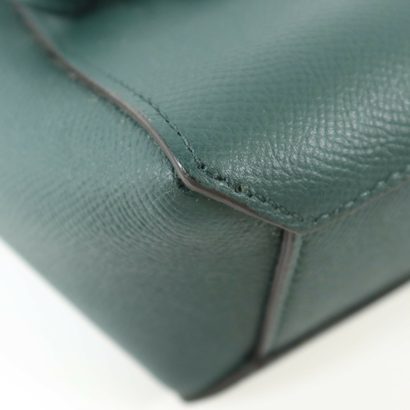 CELINE 牛皮皮革Pico Belt Bag金扣手挽肩背兩用袋-10
