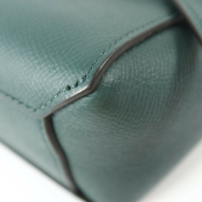 CELINE 牛皮皮革Pico Belt Bag金扣手挽肩背兩用袋-11