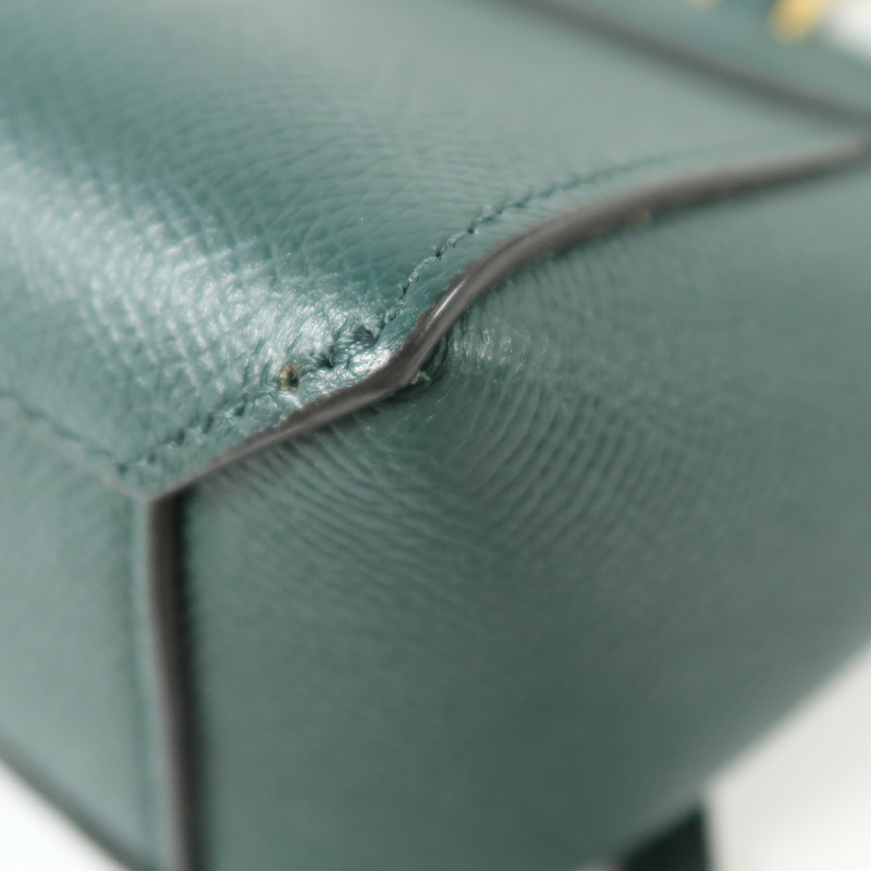 CELINE 牛皮皮革Pico Belt Bag金扣手挽肩背兩用袋-13