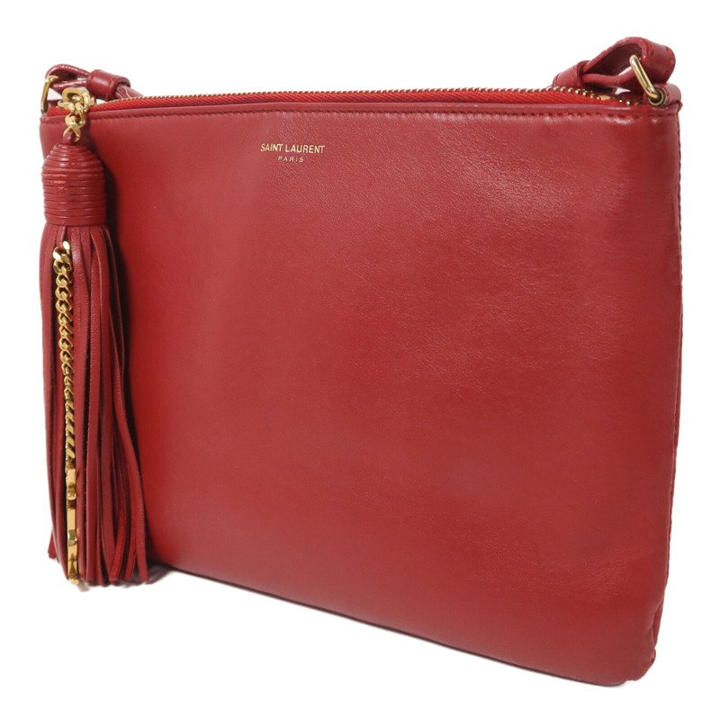 SAINT LAURENT 牛皮皮革Shoulder Bag肩背袋-2