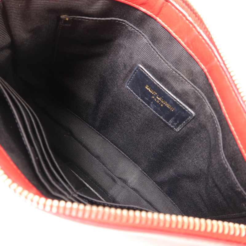 SAINT LAURENT 牛皮皮革Shoulder Bag肩背袋-4