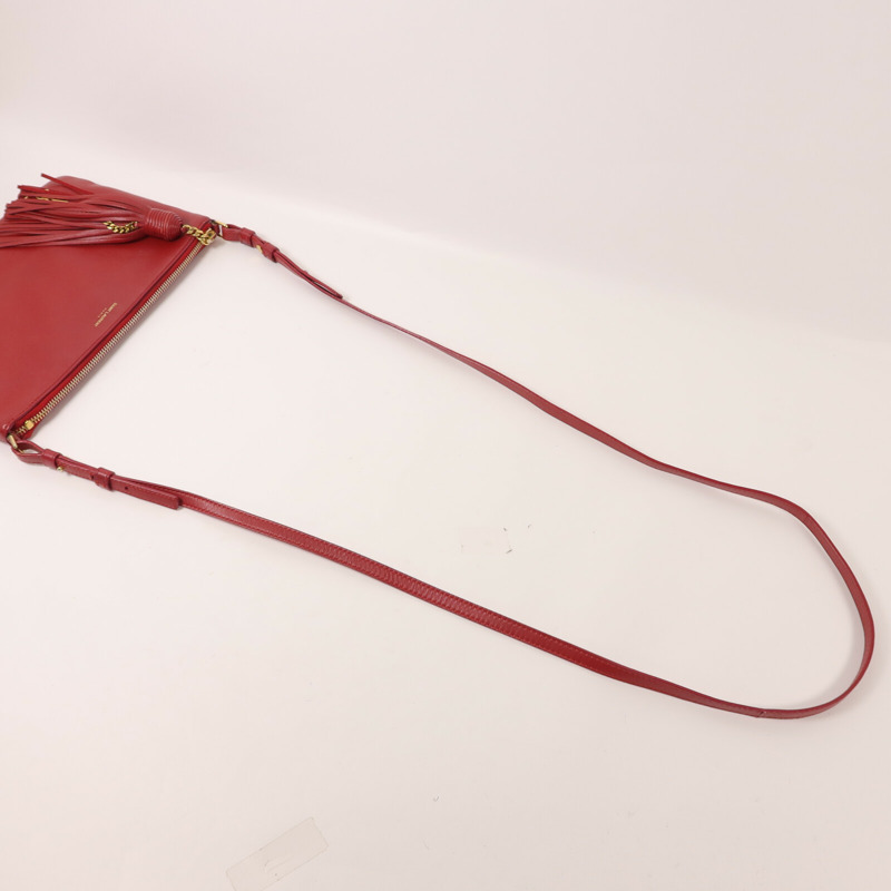 SAINT LAURENT 牛皮皮革Shoulder Bag肩背袋-7