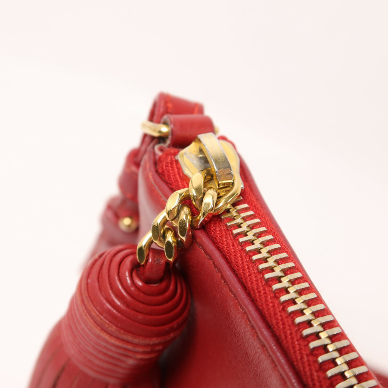 SAINT LAURENT 牛皮皮革Shoulder Bag肩背袋-9