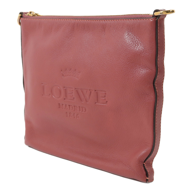 LOEWE 牛皮皮革Heritage Madrid 1846肩背袋-2