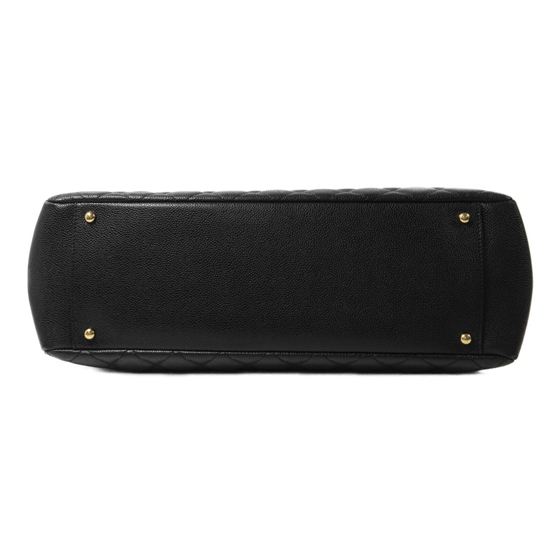 CHANEL 牛皮皮革GST Grand Shopping Tote Bag鏈帶肩背袋-3