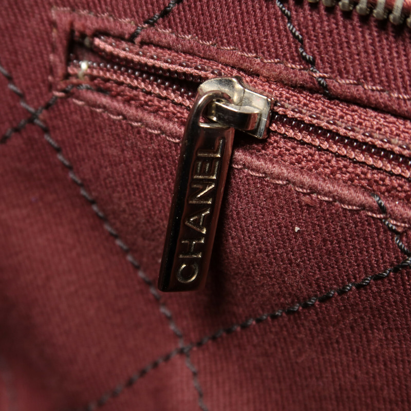 CHANEL 牛皮皮革On the Road Tote手挽袋-10