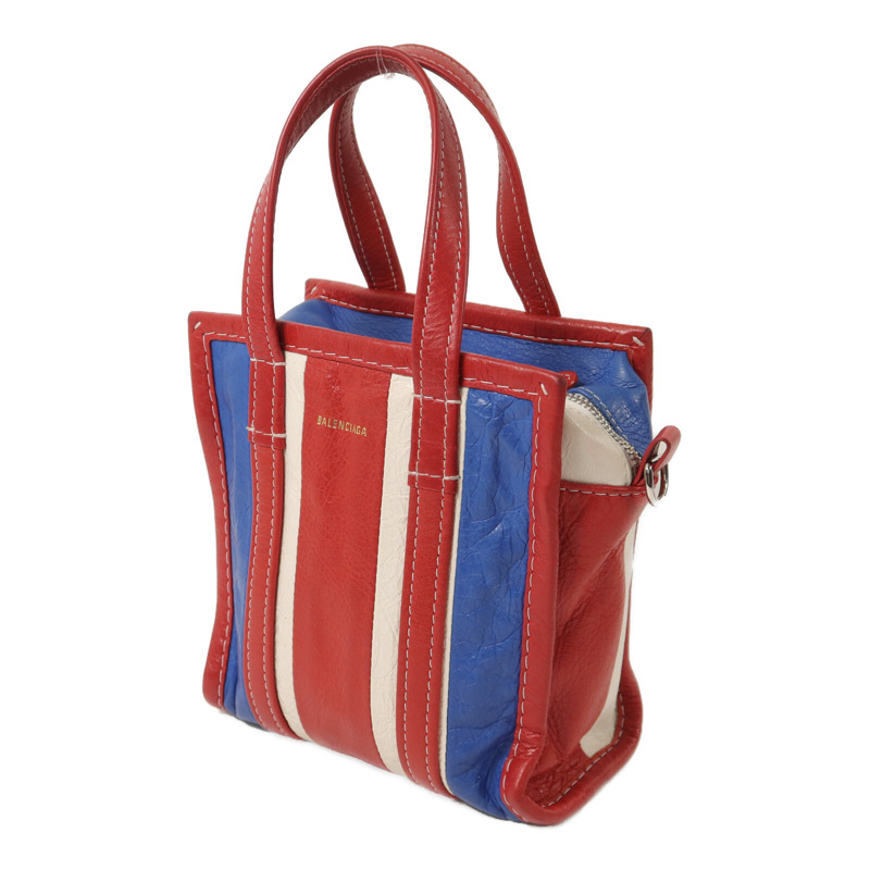 BALENCIAGA 羊皮皮革Bazar Bag手挽肩背兩用袋-2