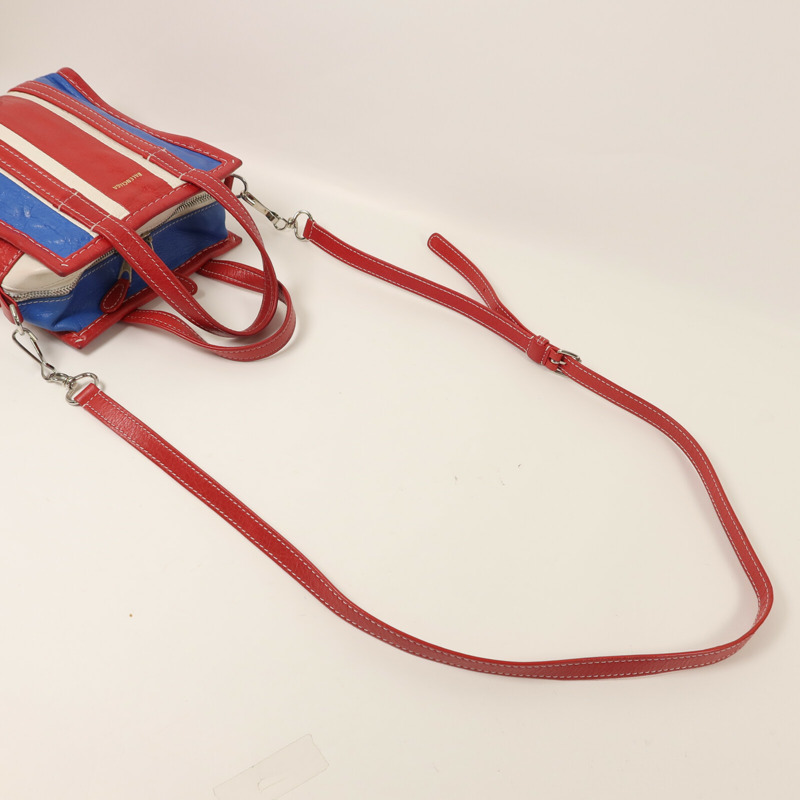 BALENCIAGA 羊皮皮革Bazar Bag手挽肩背兩用袋-8