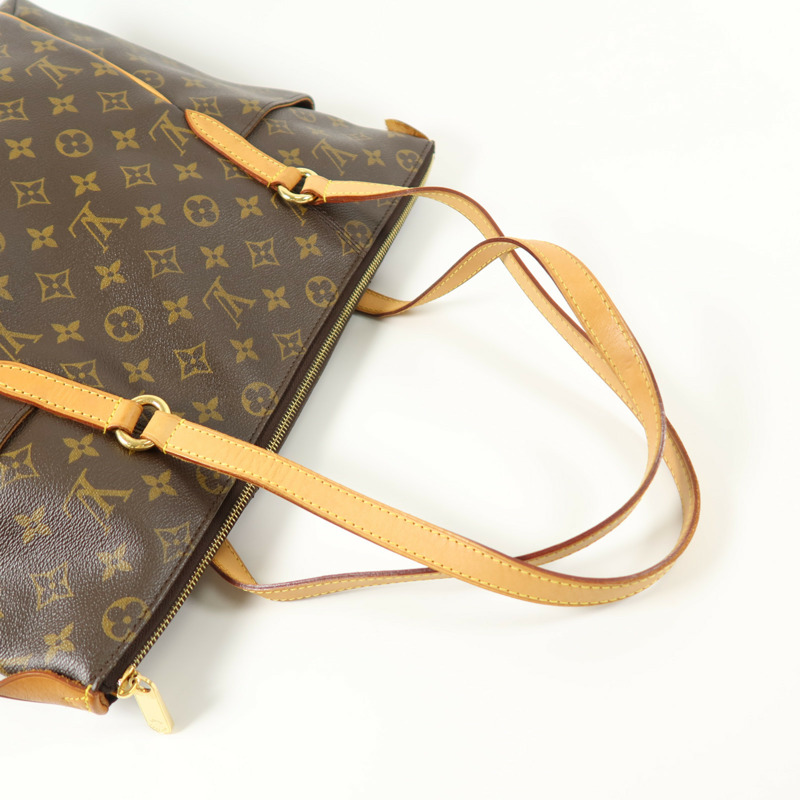 LOUIS VUITTON Monogram Totally MM金扣肩背袋-7