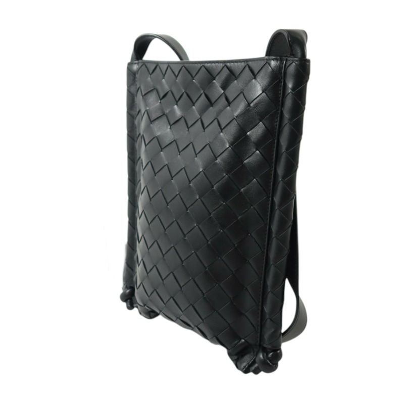 BOTTEGA VENETA 織紋皮革Small Flat Loop肩背袋-2