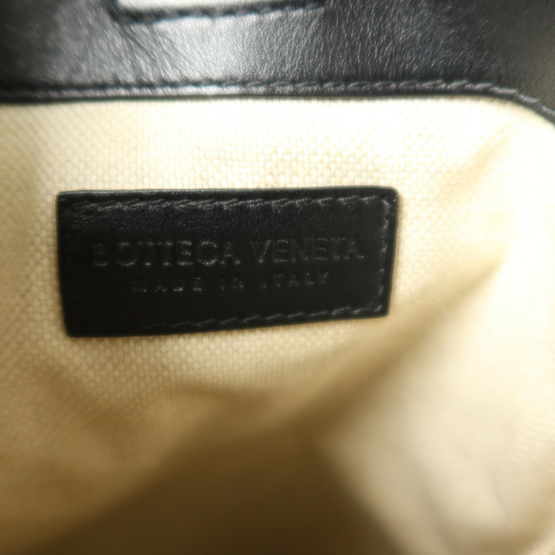 BOTTEGA VENETA 織紋皮革Small Flat Loop肩背袋-5