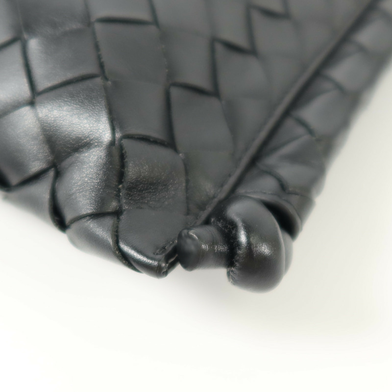 BOTTEGA VENETA 織紋皮革Small Flat Loop肩背袋-11