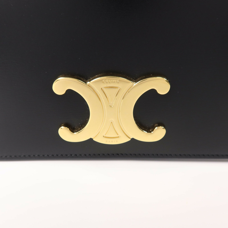 CELINE 牛皮皮革Multphocette金扣手挽肩背兩用袋-8
