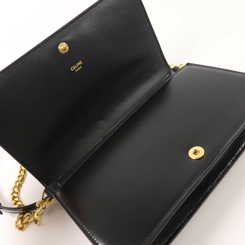 CELINE 牛皮皮革Multphocette金扣手挽肩背兩用袋-14