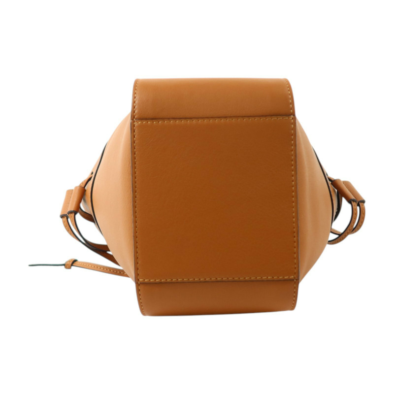 LOEWE 牛皮皮革Hammock Mini銀扣手挽肩背兩用袋-3