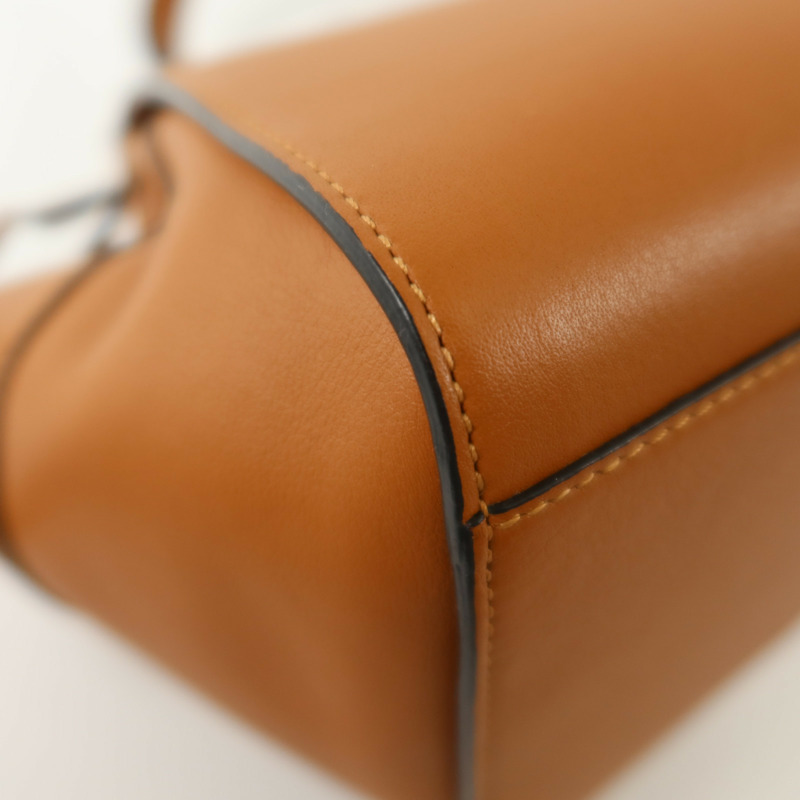 LOEWE 牛皮皮革Hammock Mini銀扣手挽肩背兩用袋-12