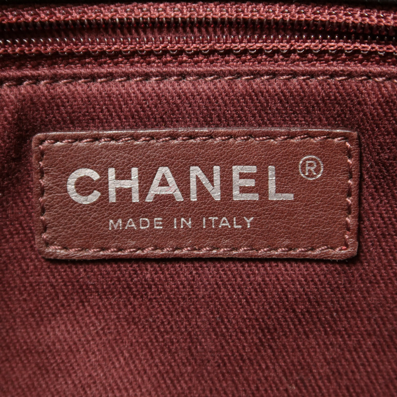 CHANEL 牛皮皮革In The Mix Flap Bag鏈帶手挽肩背兩用袋-5