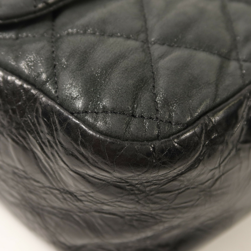 CHANEL 牛皮皮革In The Mix Flap Bag鏈帶手挽肩背兩用袋-11