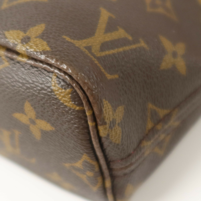 LOUIS VUITTON Monogram Neverfull BB金扣手挽肩背兩用袋-11