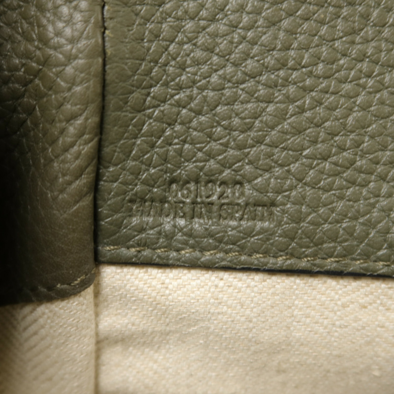LOEWE 牛皮皮革Hammock手挽肩背兩用袋-6