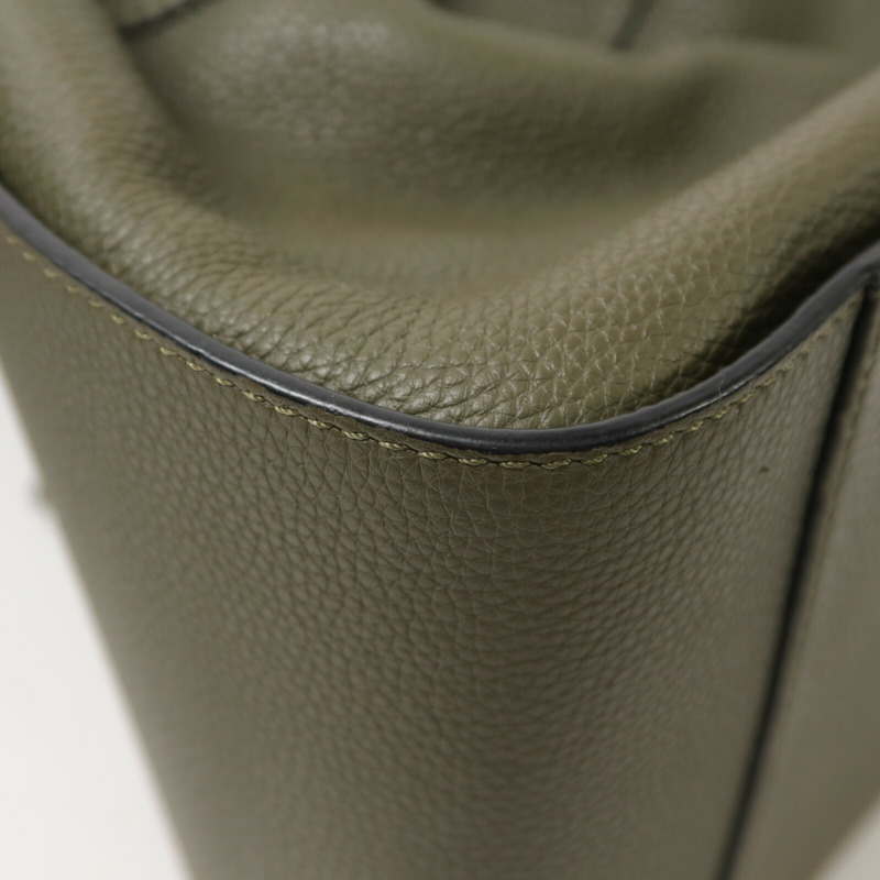 LOEWE 牛皮皮革Hammock手挽肩背兩用袋-11