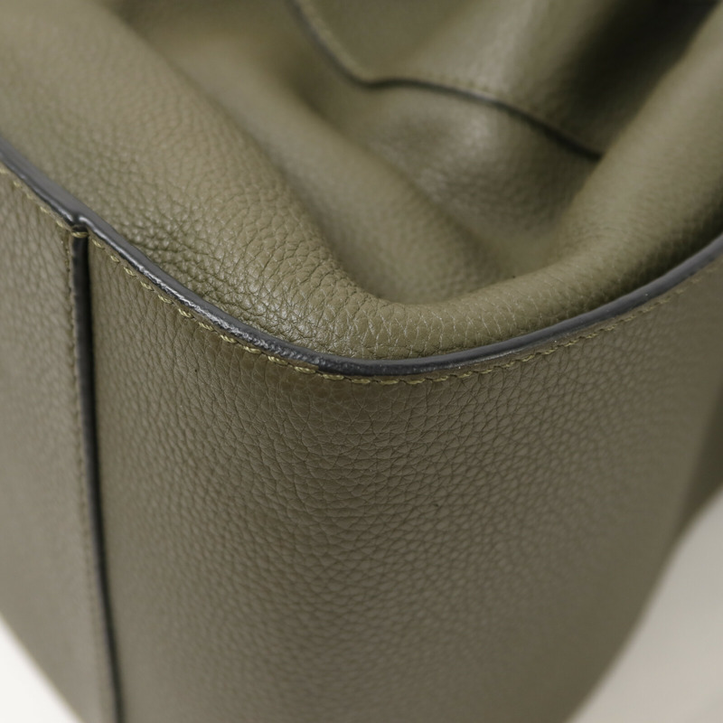 LOEWE 牛皮皮革Hammock手挽肩背兩用袋-14