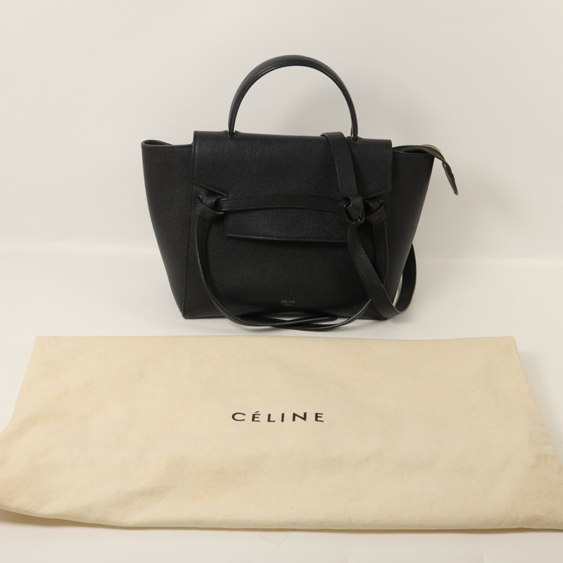 CELINE 牛皮皮革Belt Bag手挽肩背兩用袋-8