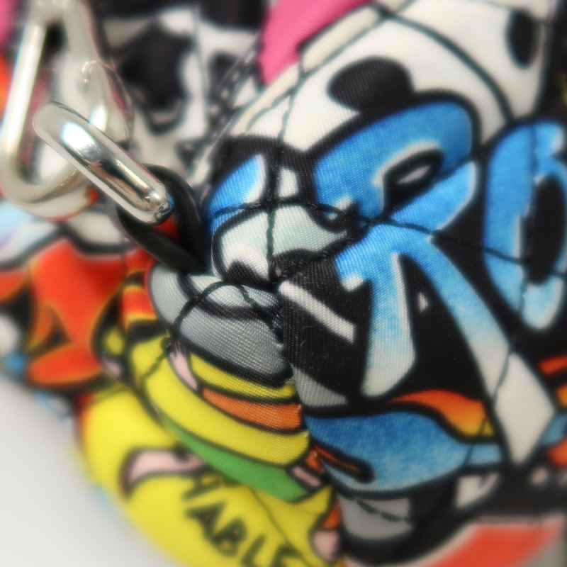 MOSCHINO 尼龍Rucksack銀扣背包-12