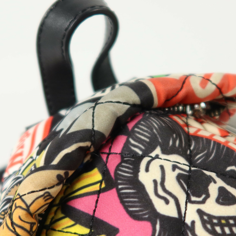 MOSCHINO 尼龍Rucksack銀扣背包-15