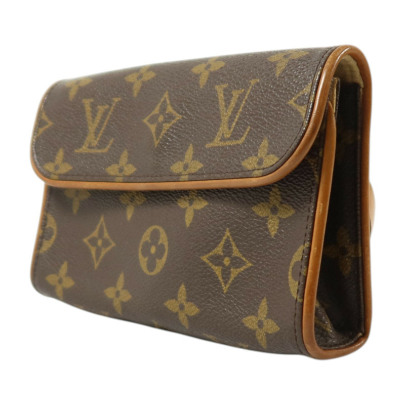 LOUIS VUITTON Monogram Pochette Florentine金扣腰包-2