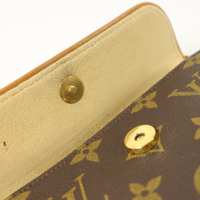 LOUIS VUITTON Monogram Pochette Florentine金扣腰包-9