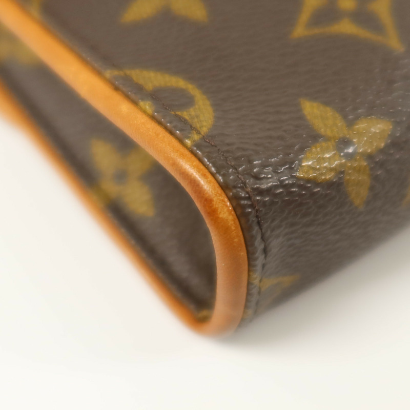 LOUIS VUITTON Monogram Pochette Florentine金扣腰包-12