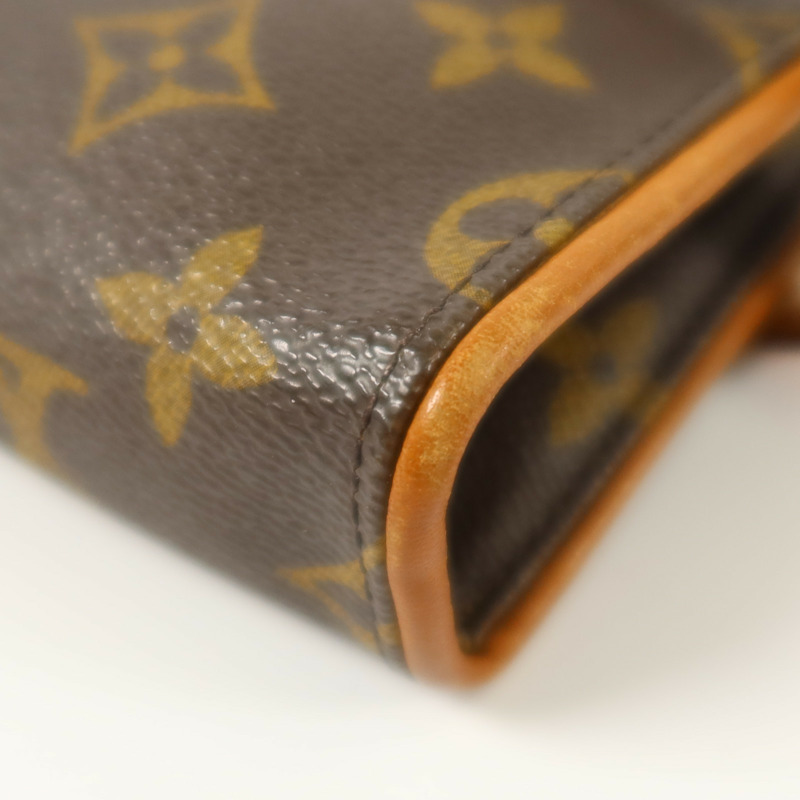 LOUIS VUITTON Monogram Pochette Florentine金扣腰包-13