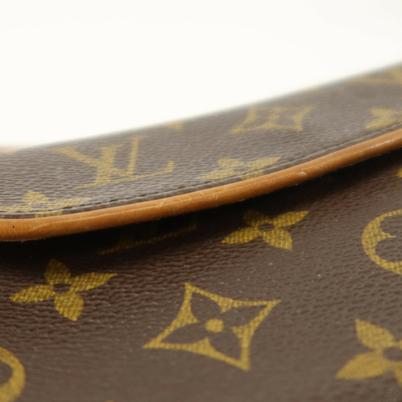 LOUIS VUITTON Monogram Pochette Florentine金扣腰包-18